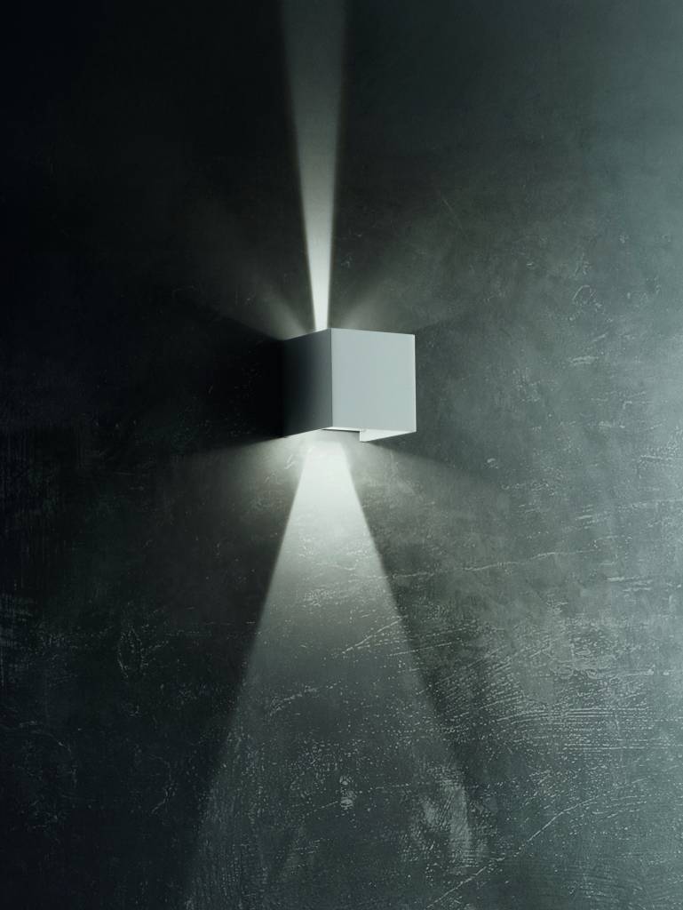 LED-Wandleuchte Cubetto Licht up/down